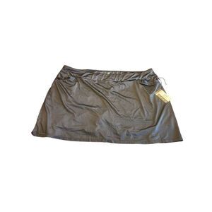 Tail White Label Plus UPF 50 Tennis golf Skirt Skort Women 3XL navy blue Pocket